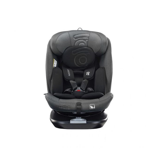 Siège auto Austen 2 I-Size de 40 à 150cm Gris Asalvo